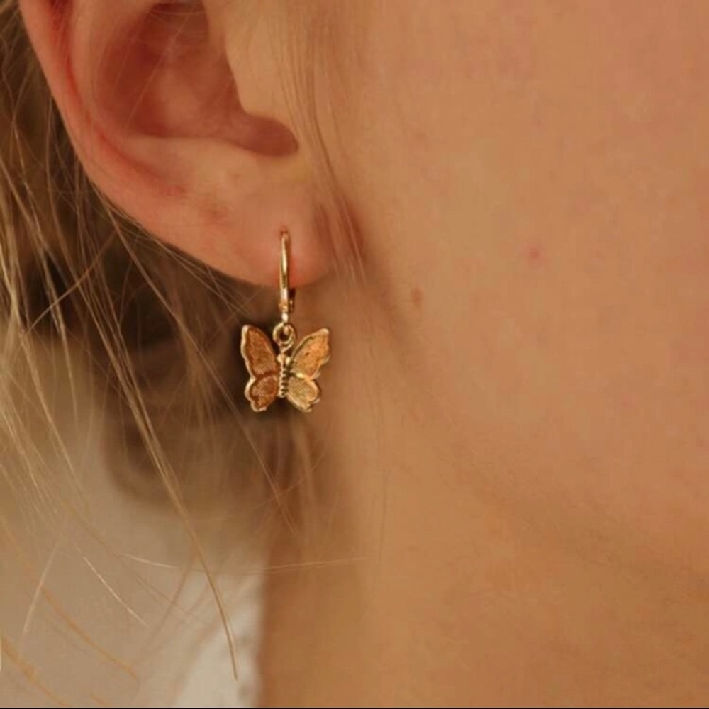 Butterfly earrings